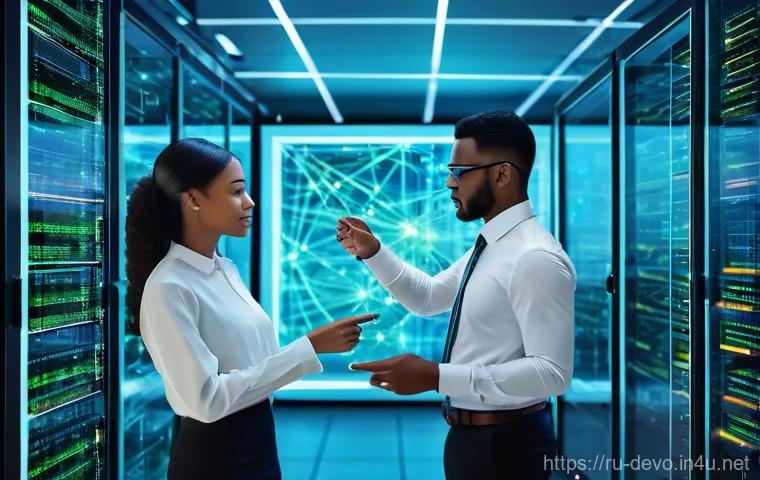 정보기기운용 실무와 관련된 장비 호환성 관리 사례 - **Prompt 1: The Harmony of IT Compatibility**
"A vibrant, conceptual image of diverse IT profess...