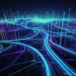 정보기기운용 필기 시험에서 출제된 주요 개념 정리 - **Prompt Title: "The Digital Pulse of Global Networks"**
    A highly detailed, futuristic visual of...